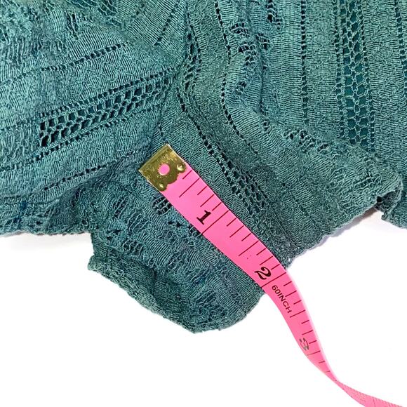 Moon River Lace Up Lace Romper Playsuit Size Small - Picture 15 of 15